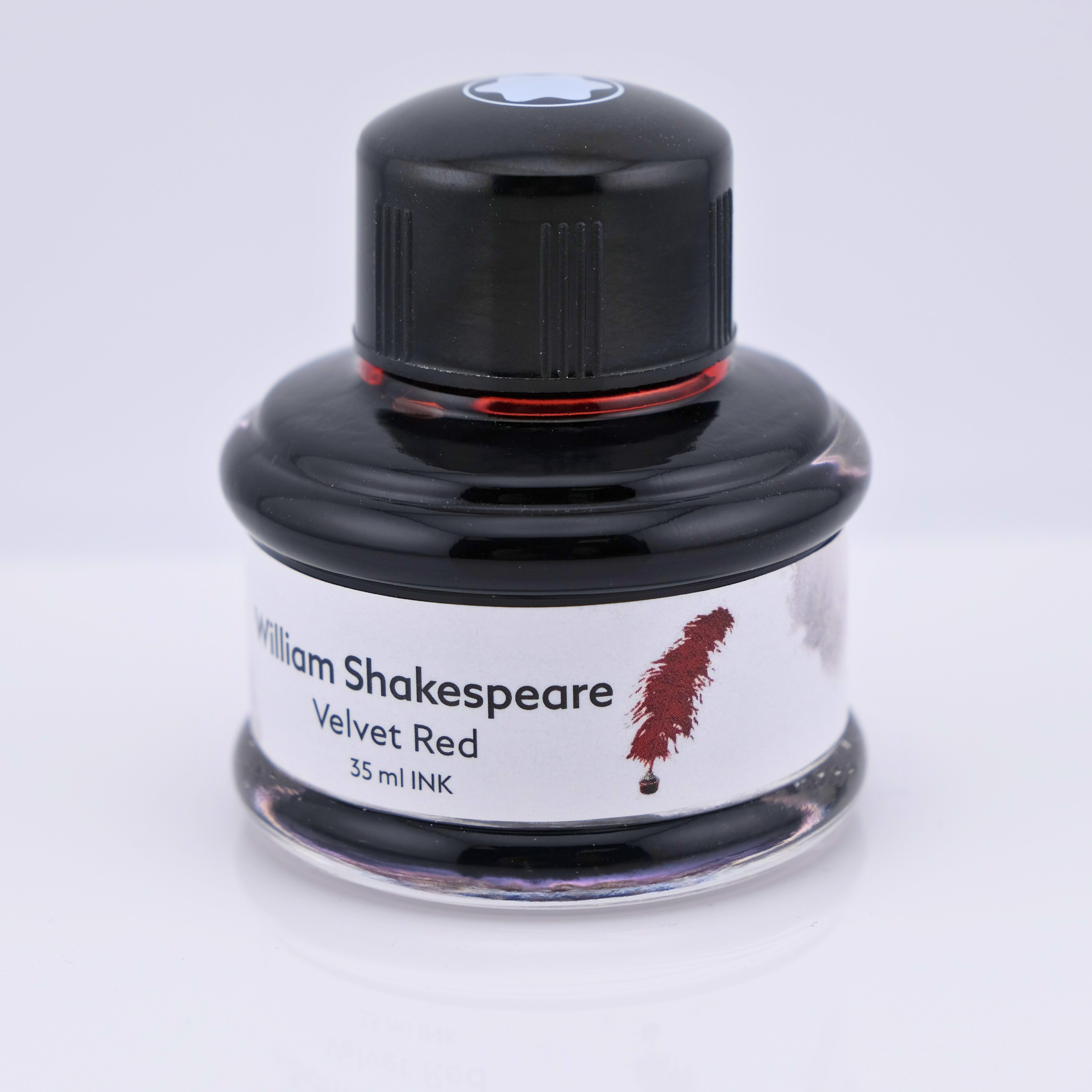 Montblanc Writers Edition William Shakespeare Velvet Red Tinte
