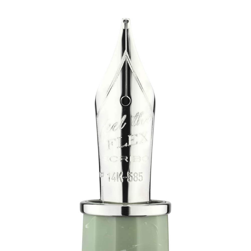 Scribo FEEL Verde Antico Platin Trim Füllfederhalter