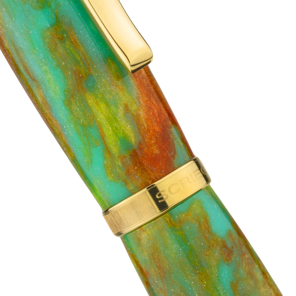 Scribo LA DOTTA Valverde Gold Trim Füllfederhalter