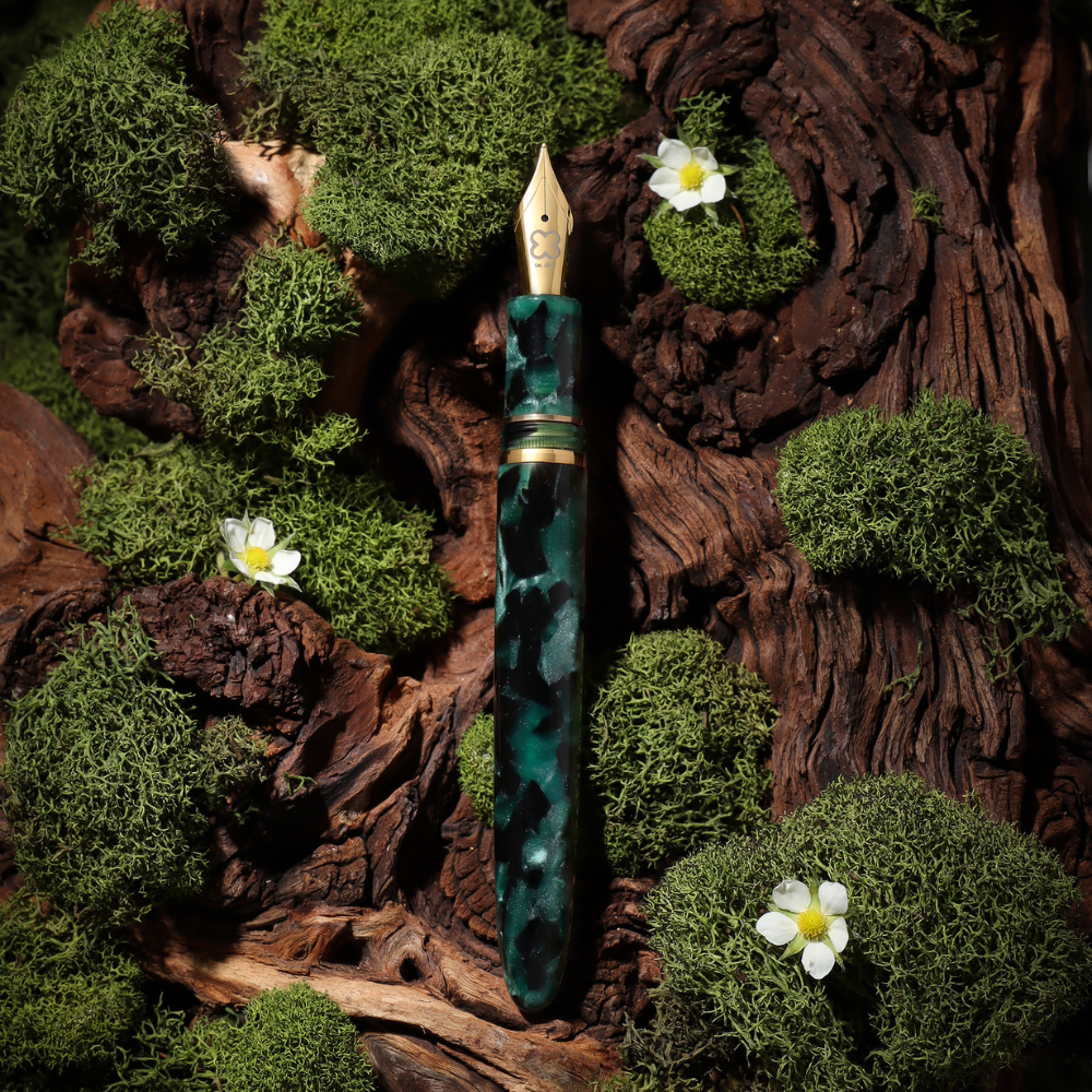 Esterbrook Estie Evergreen Gold Trim Füllhalter