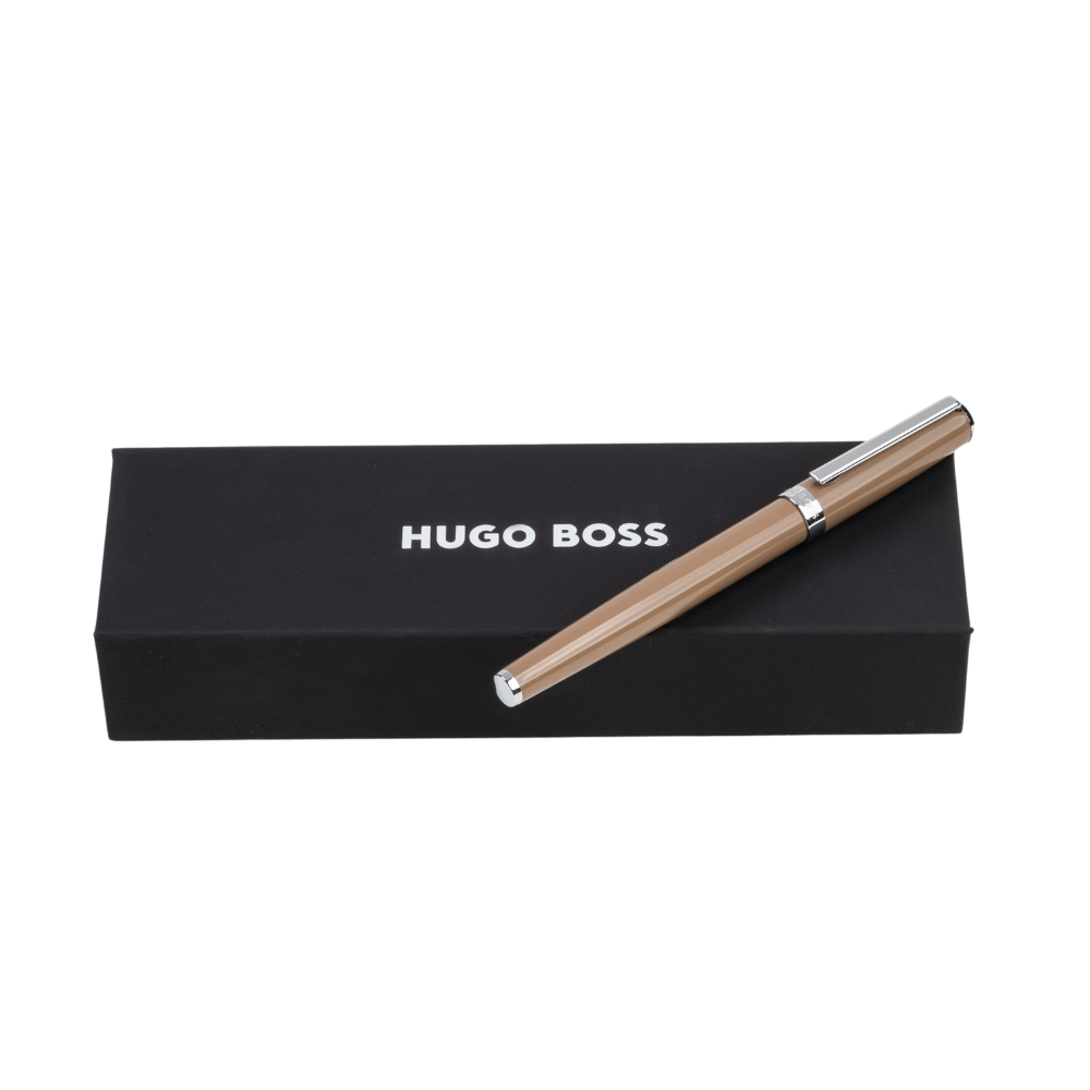 Hugo Boss Gear Icon Camel Füllfederhalter