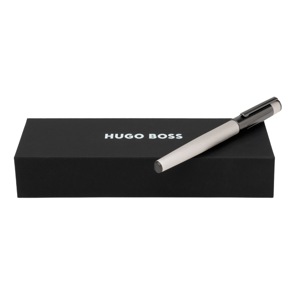 Hugo Boss Gear Ribs Chrome Füllfederhalter