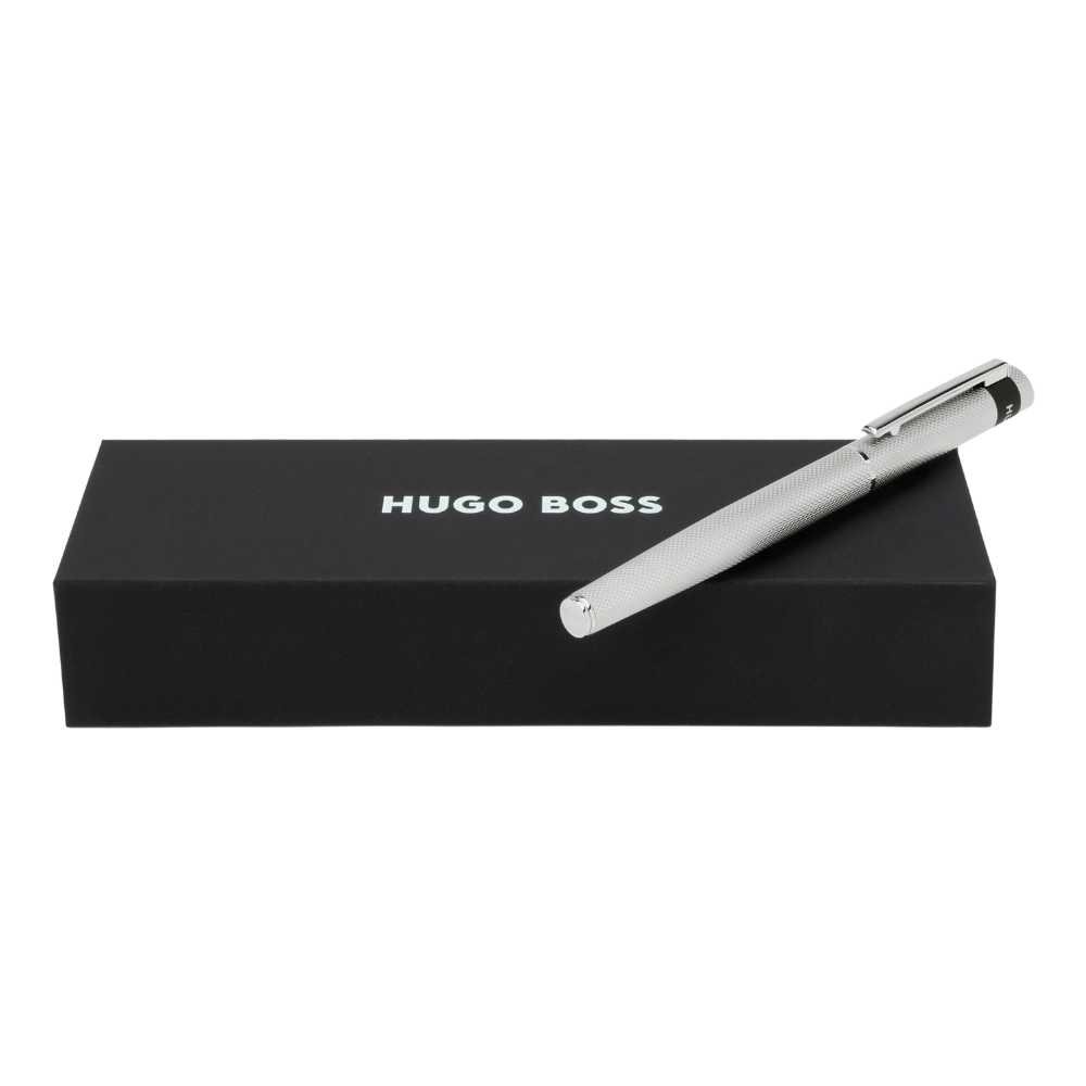Hugo Boss Loop Diamond Chrome Füllfederhalter