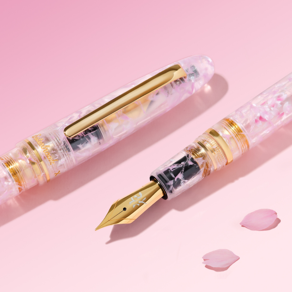 Esterbrook Estie X BUNGUBOX Cherry Blossom Gold Trim Füllhalter
