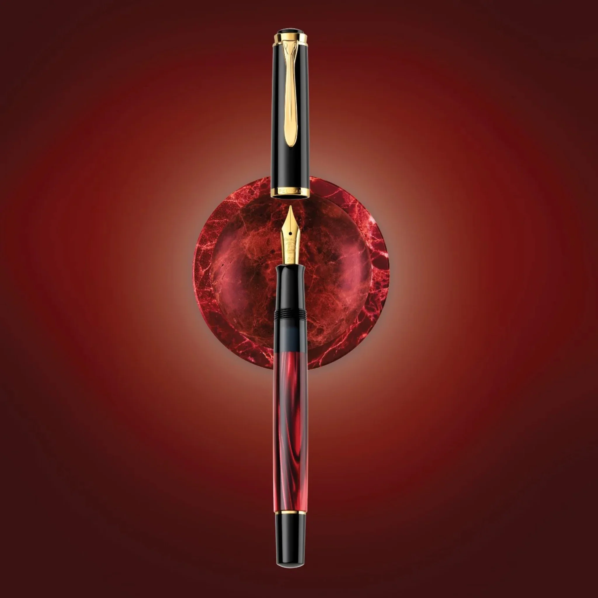 Pelikan Special Edition Classic M200 Rot Marmoriert Füllfederhalter