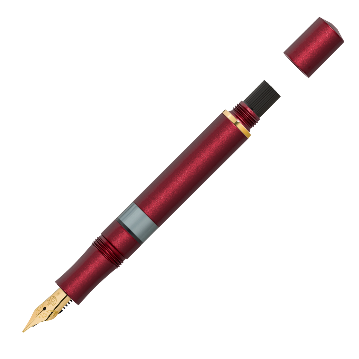 Kaweco AL Sport Bordeaux Piston Fountain Pen