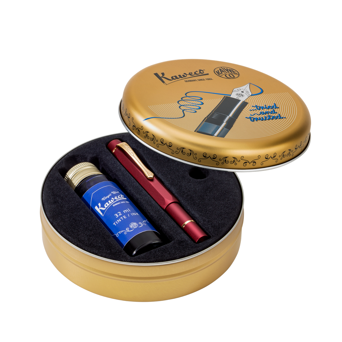 Kaweco AL Sport Bordeaux Piston Fountain Pen