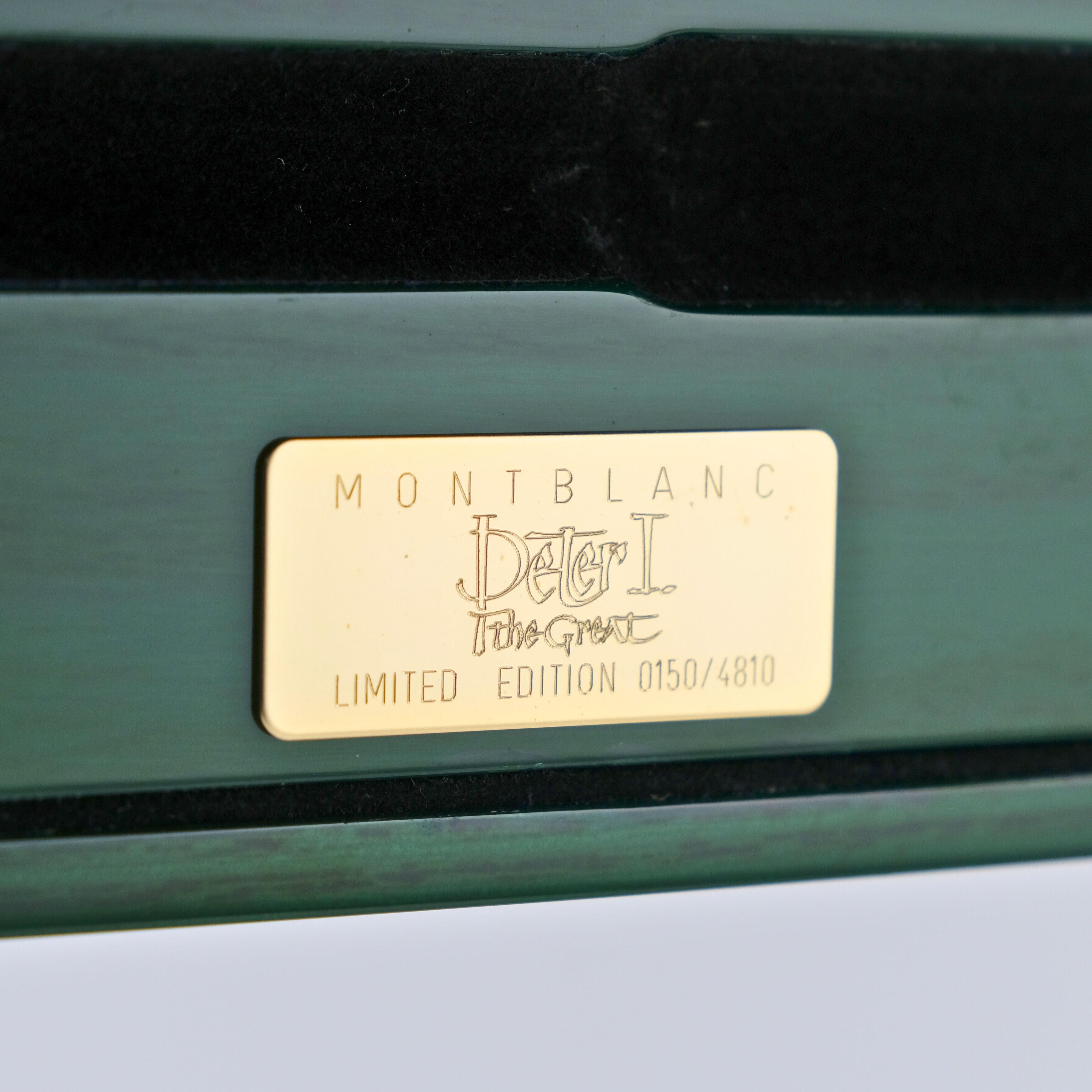 Montblanc Patron of Art 4810 Catherine & Peter the Great Matching Number Set