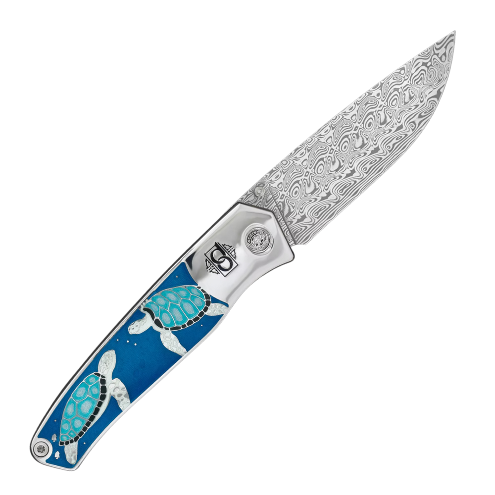 David Oscarson – Sea Turtle Collection - Blue - Messer