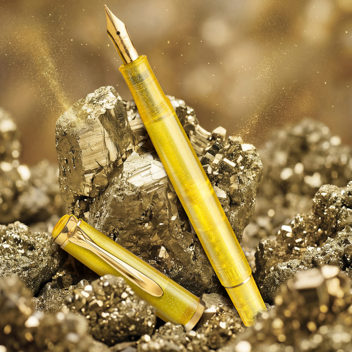 Pelikan Special Edition Classic M200 Pyrite Fountain Pen