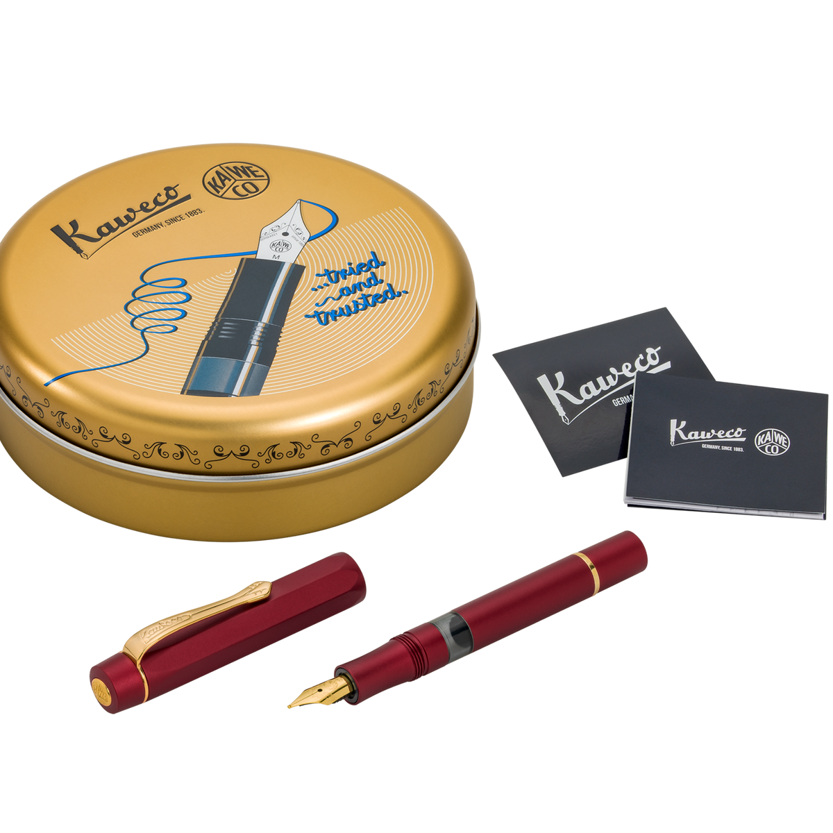 Kaweco AL Sport Bordeaux Piston Fountain Pen