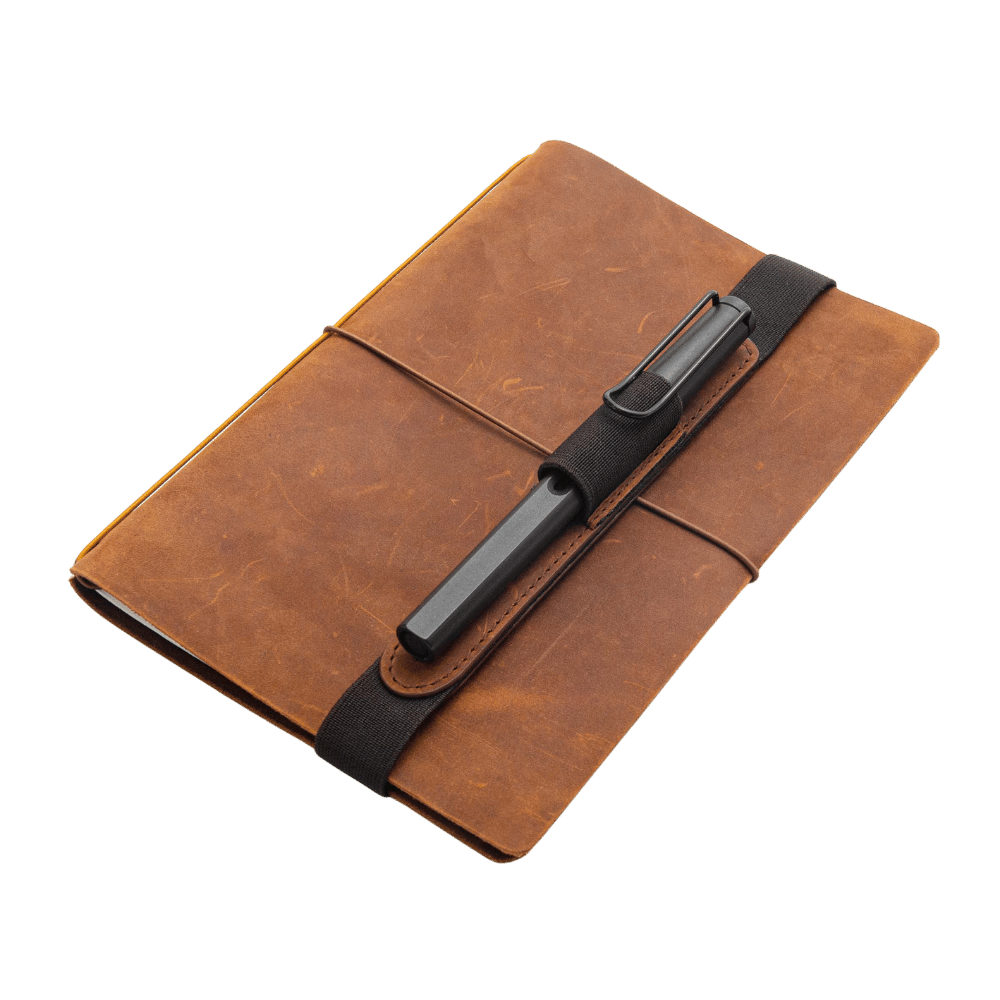 Endless Explorer Large Kaktus-Leder Journal