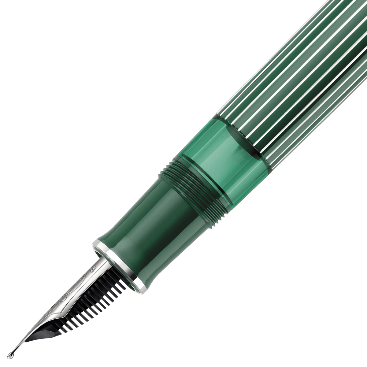 Pelikan Souverän M815 Metal Striped Green Special Edition Füllfederhalter