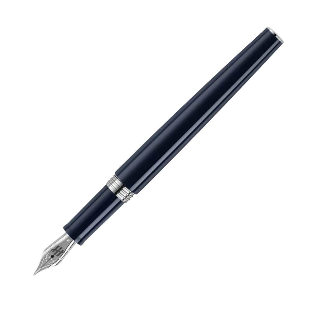 Armonia Fountain Pen in Dark Blue, highlighting its elegant finish and craftsmanship.