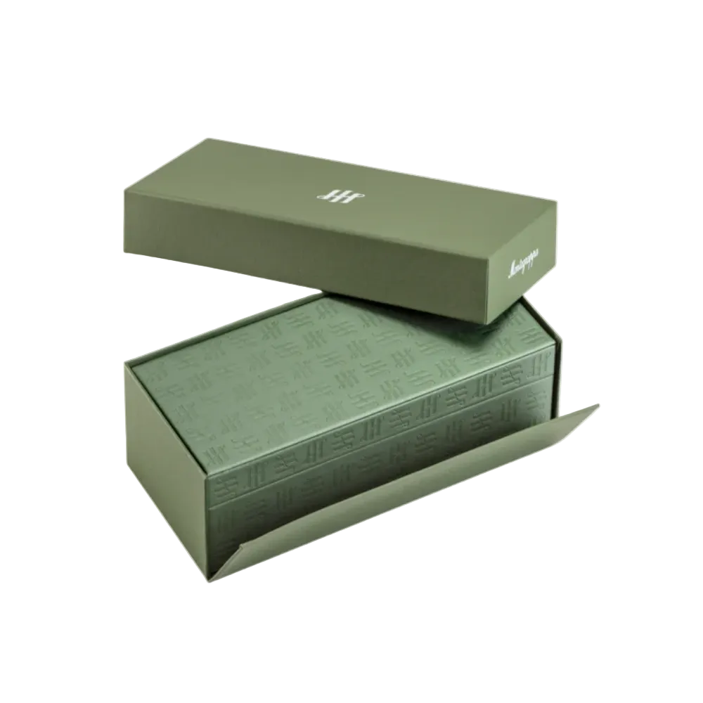 Green gift box for the Armonia Mini Fountain Pen, perfect for elegant presentation.