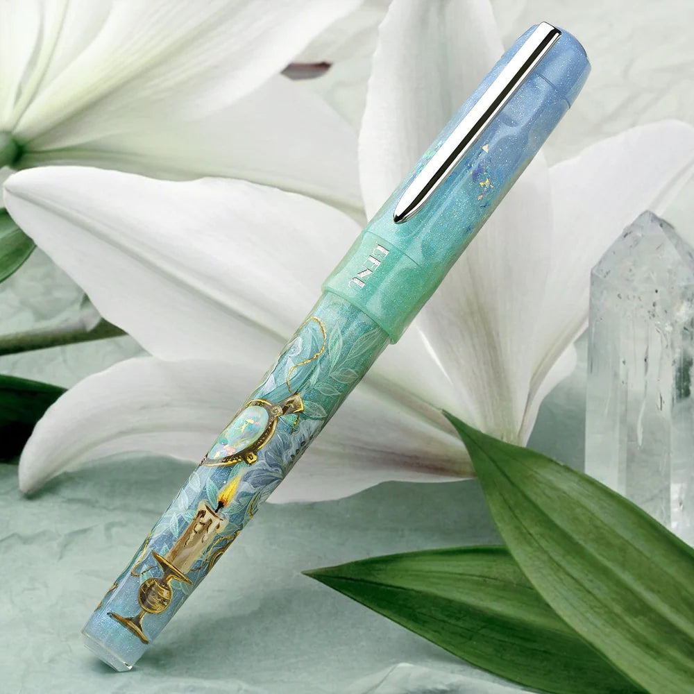 Benu Talisman White Lily Fountain Pen