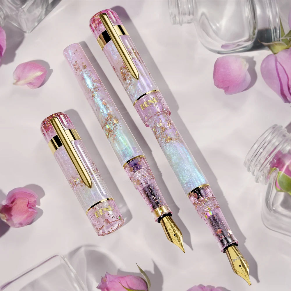 Benu Tribute Rose de Mai Fountain Pen