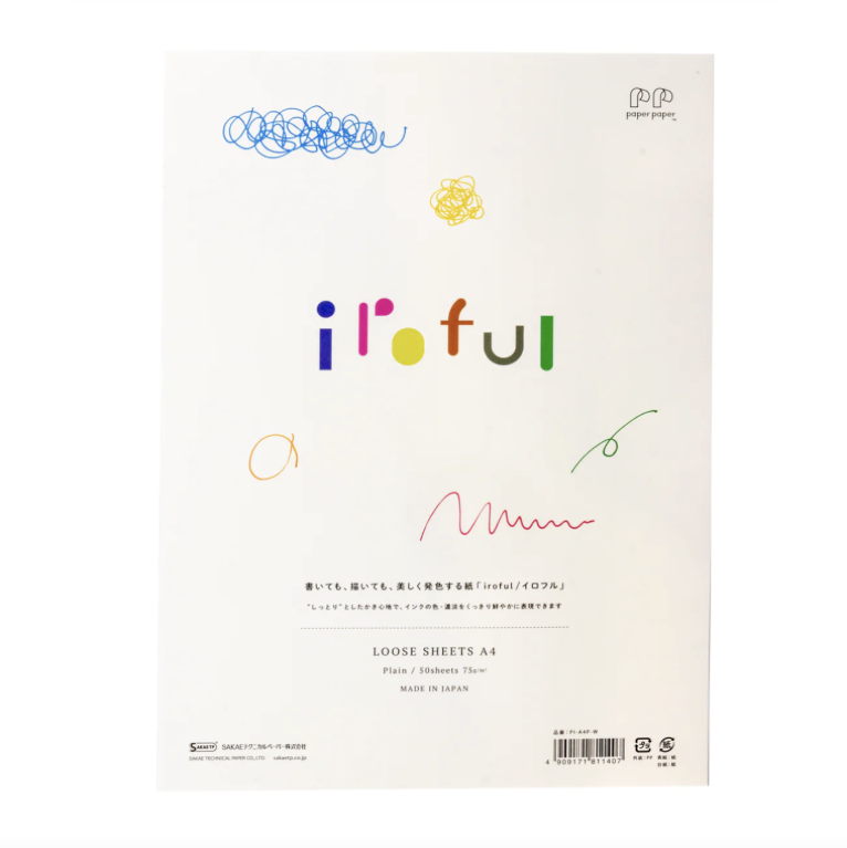 Iroful Loose Sheet A4 - Plain