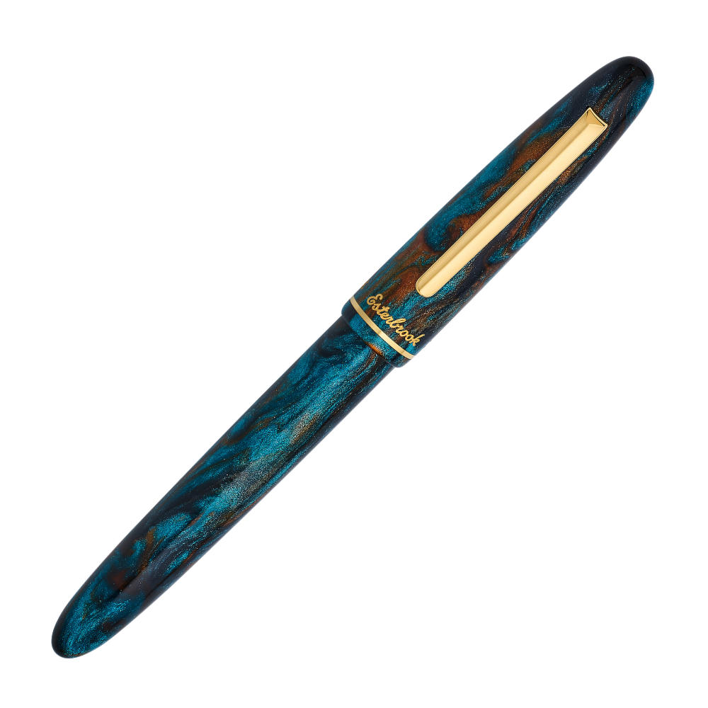 Esterbrook Estie BUNGUBOX The Kingfisher Gold Trim Füllhalter