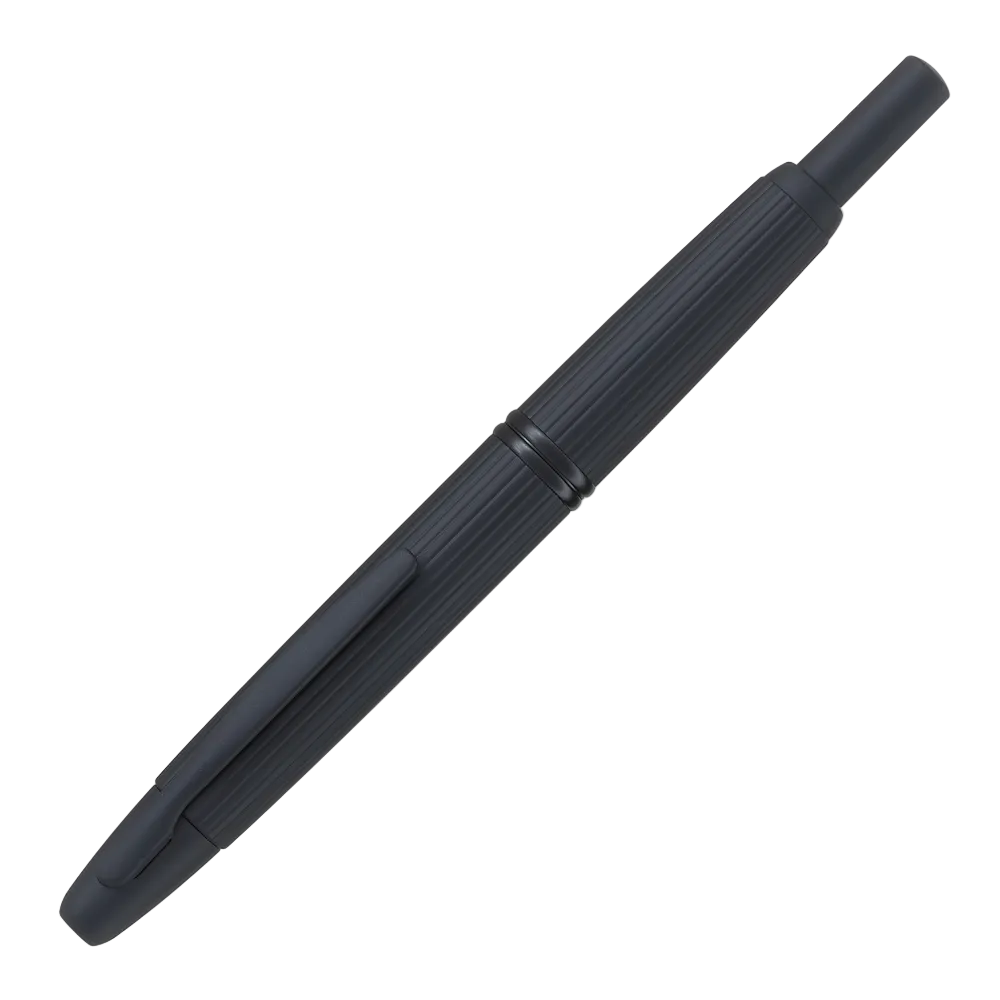 Pilot Capless Stripe – Mattschwarz Füllfederhalter