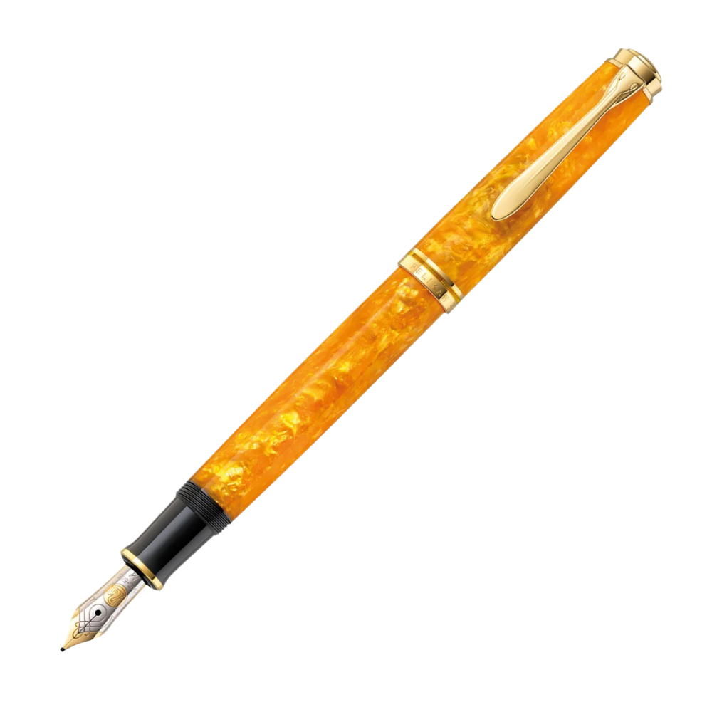 Pelikan M320 Orange Marbled Füllfederhalter