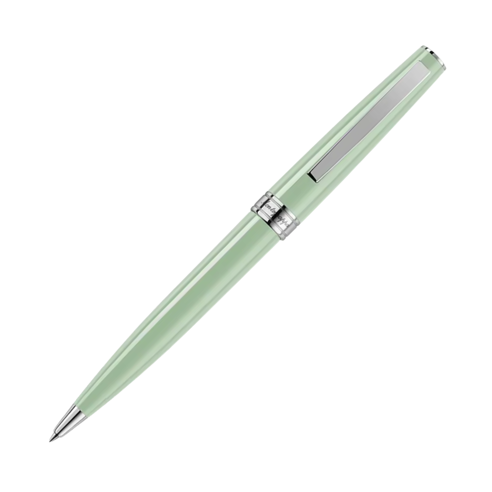 Montegrappa Armonia Mini Neo Mint Kugelschreiber, elegantes Design mit Edelstahl-Akzenten