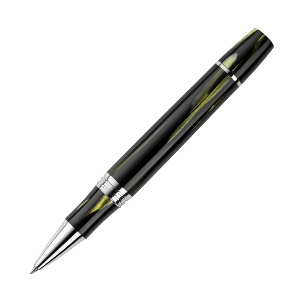 Montegrappa Extra 1930 Bamboo Black Rollerball Pen, Detailansicht des Schaftes