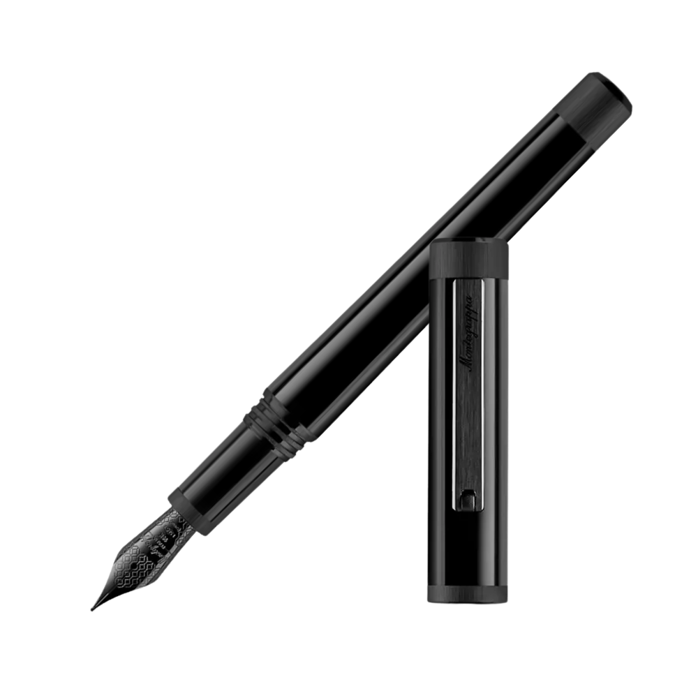 Montegrappa Zero Ultra Black IP Füllfederhalter