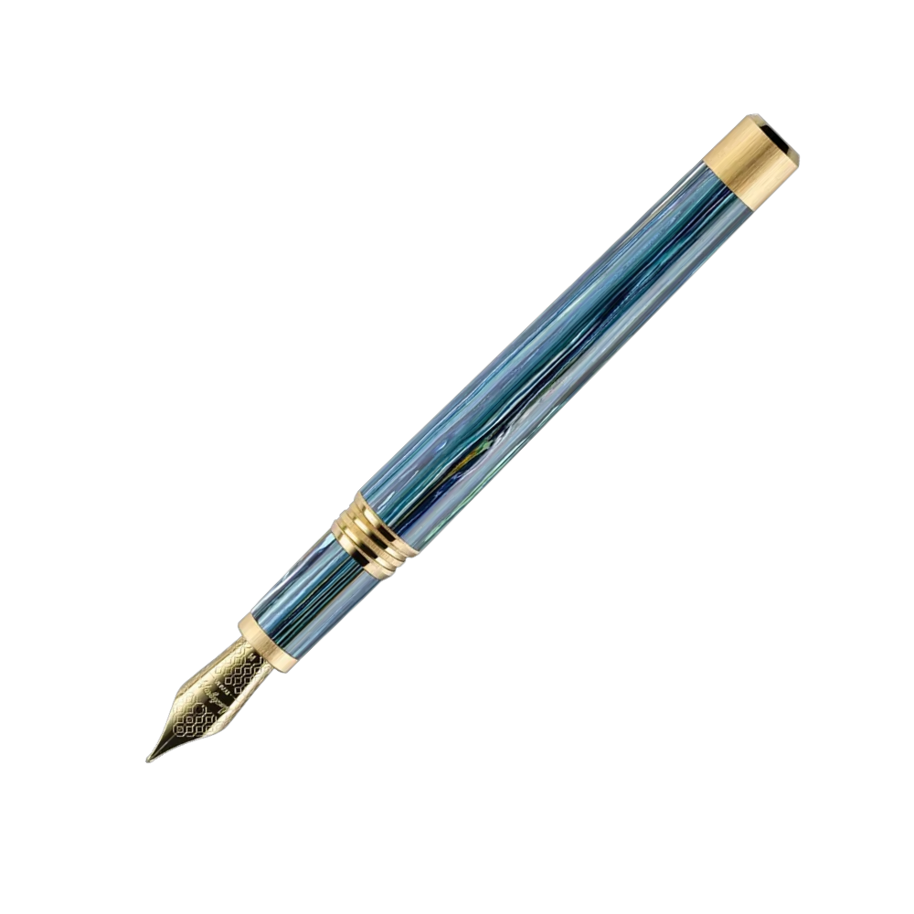 Montegrappa Zero Zodiac Cancer Füllfederhalter - Angle View