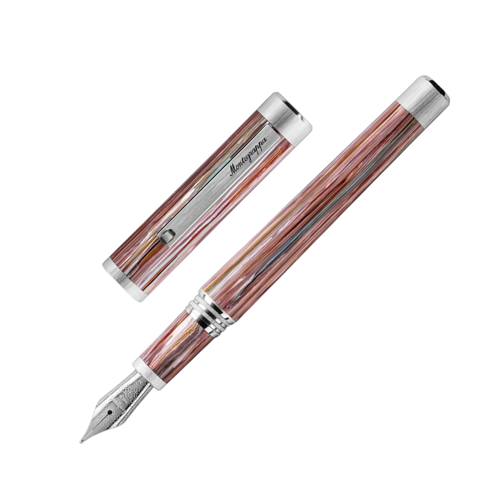 Montegrappa Zero Zodiac Pisces Füllfederhalter - Nib and Cap