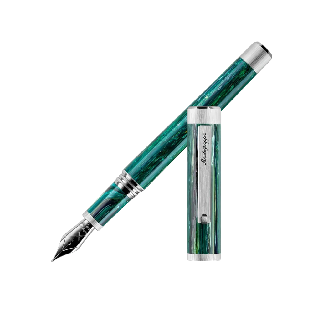 Montegrappa Zero Zodiac Sagittarius Palladium IP Füllfederhalter