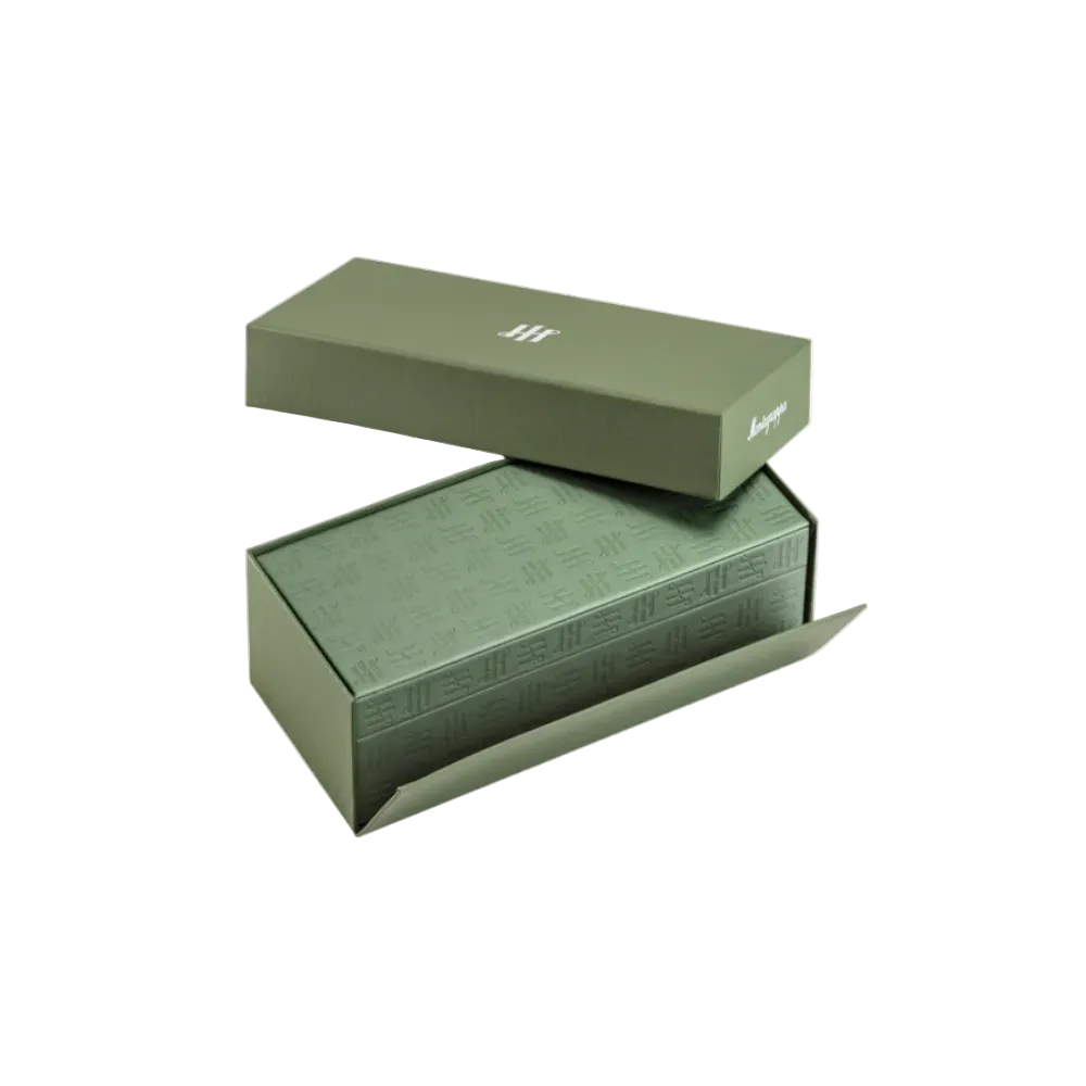 Green gift box for the Armonia Mini Fountain Pen, perfect for presentation and gifting.