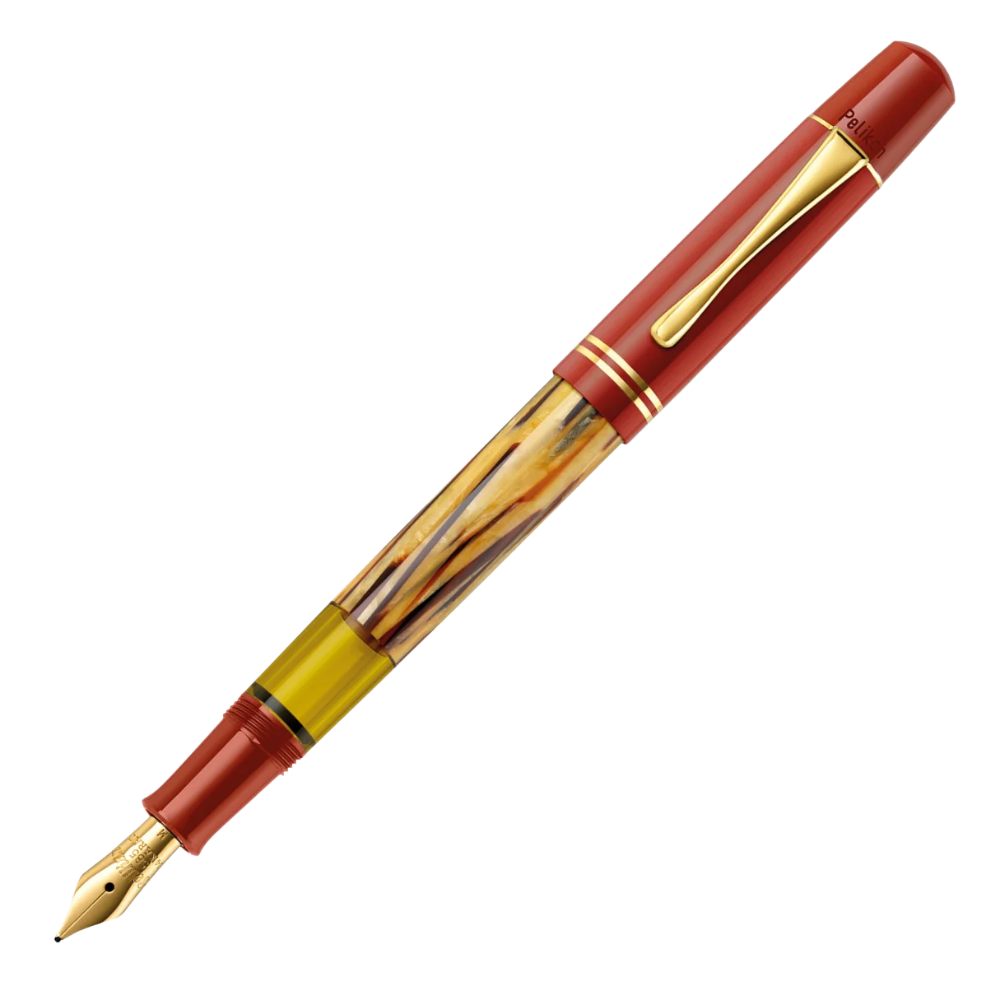 Pelikan M101N Schildpatt Rot Füllfederhalter
