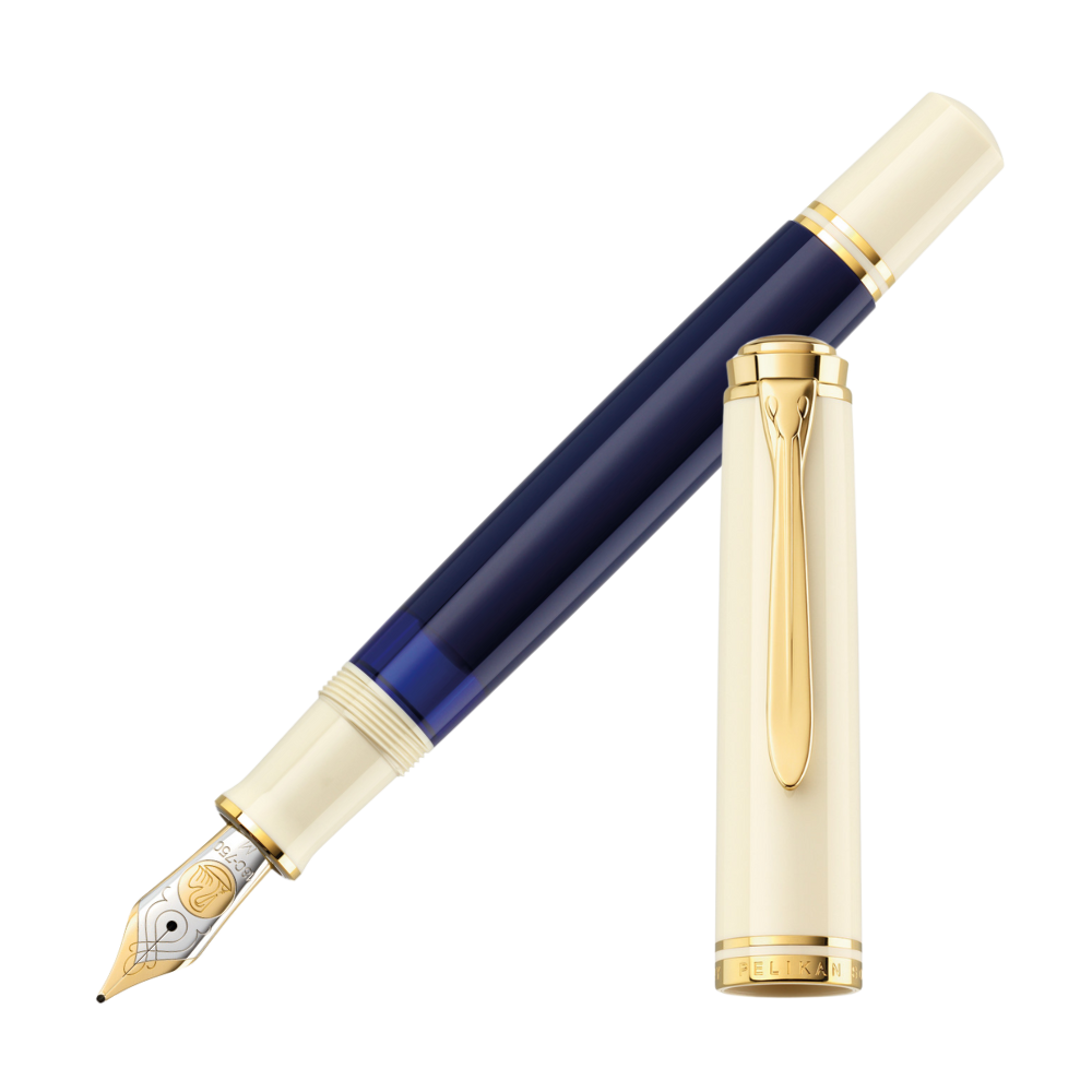 Pelikan M800 Cream Blue Special Edition Füllhalter