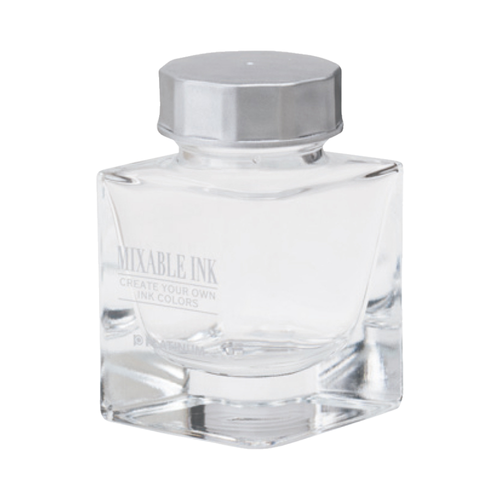 Platinum Empty Bottle 20ml – Leere Glasflasche für kreative Tintenmischungen.