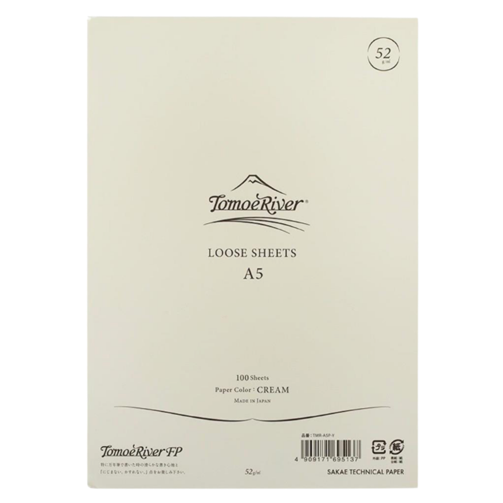 Tomoe River Loose Sheet A5 Plain Cream