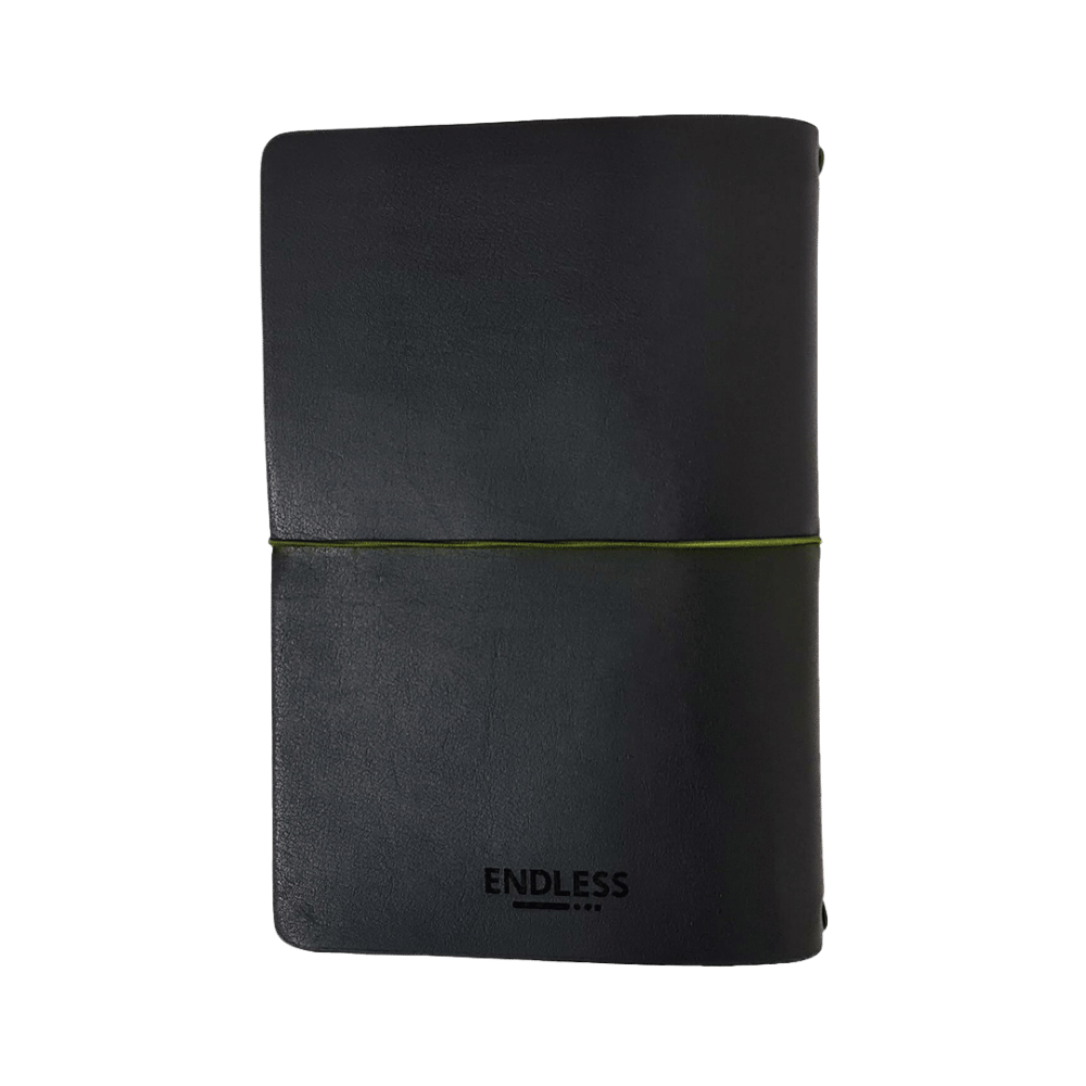 Endless Explorer Large Kaktus-Leder Journal