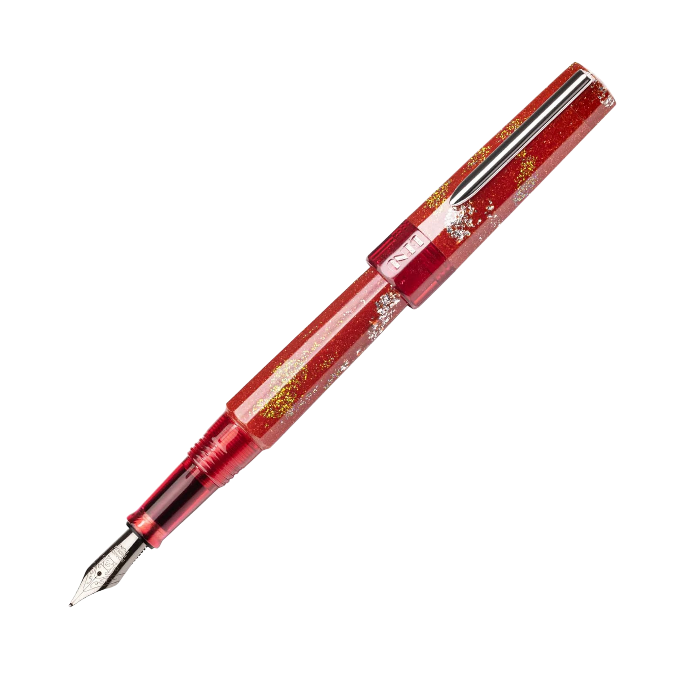 Benu Euphoria -  Bloody Mary Stainless Steel Füllfederhalter