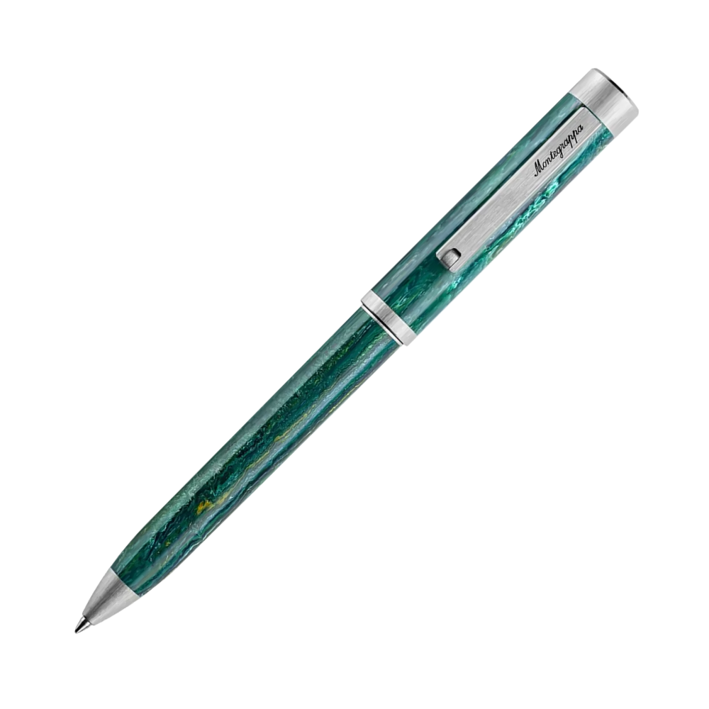 Montegrappa Zero Zodiac Sagittarius Palladium IP Steel Ballpoint Pen