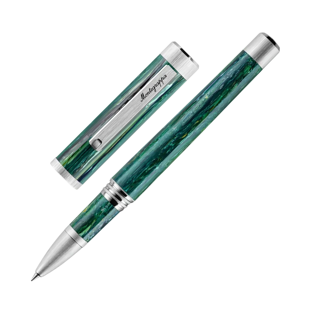 Montegrappa Zero Zodiac Sagittarius Rollerball Pen in packaging box