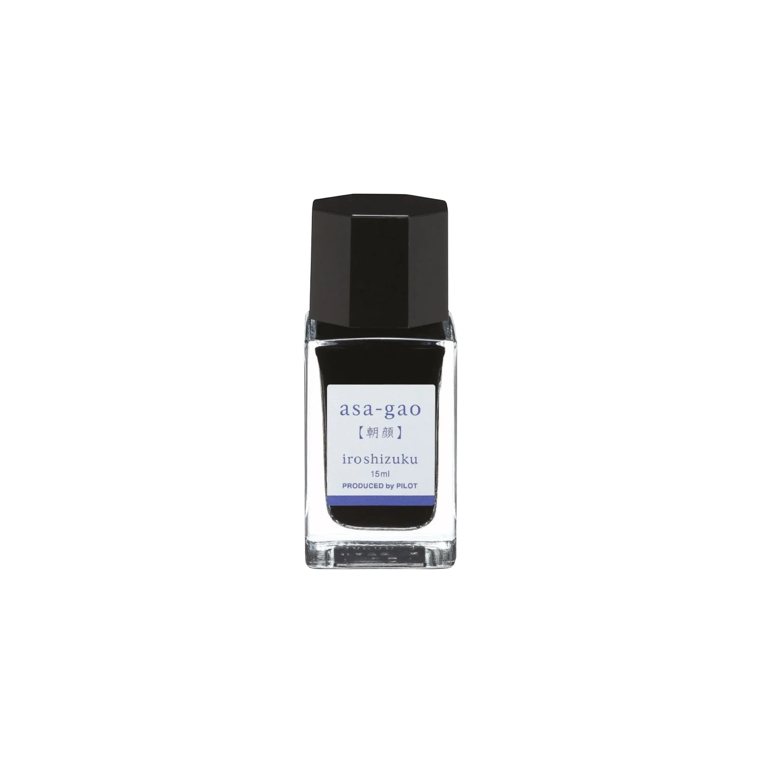 Landsiedel Fine Writing Pilot iroshizuku Füllhaltertinte Asa-Gao in einem eleganten 15ml Glasflakon