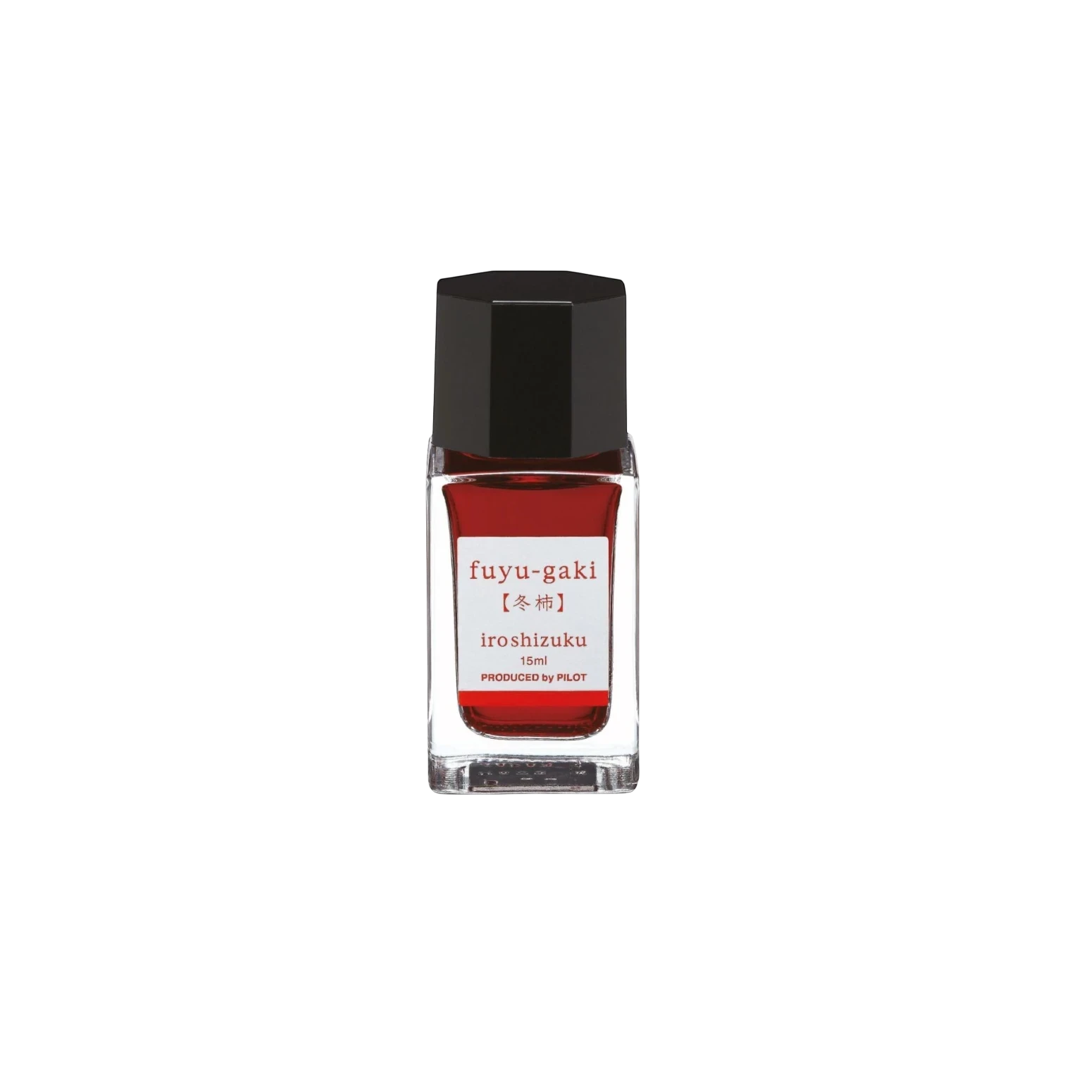 Landsiedel Fine Writing Pilot iroshizuku Füllhaltertinte in der Farbe Fuyu-gaki im eleganten 15ml Glasflakon